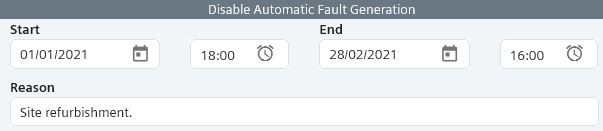 Disable Automatic Reports