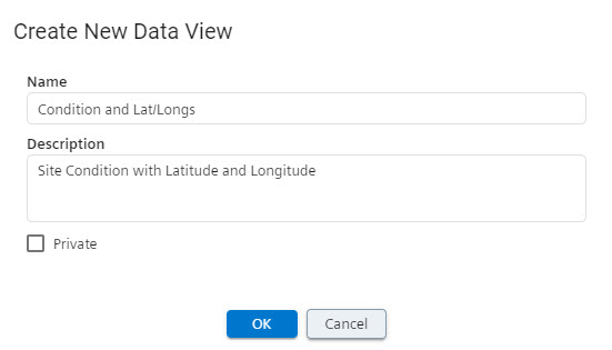 Update Data View