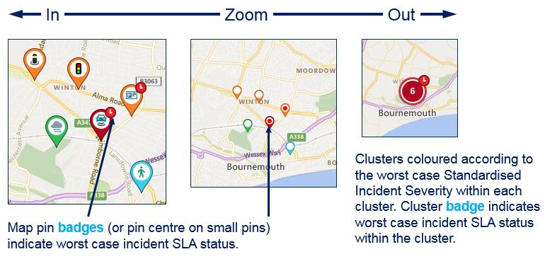 Zoom Level Pins Styles and Badges