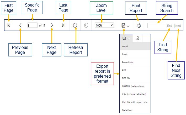 Report Controls